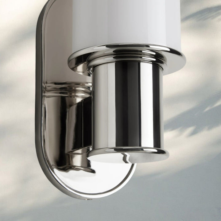 Harline Milk Glass Wall Sconce-