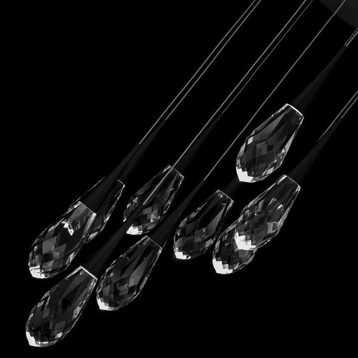 Hibiscus LED Multi Light Pendant Light Round Chandelier - Arialamps