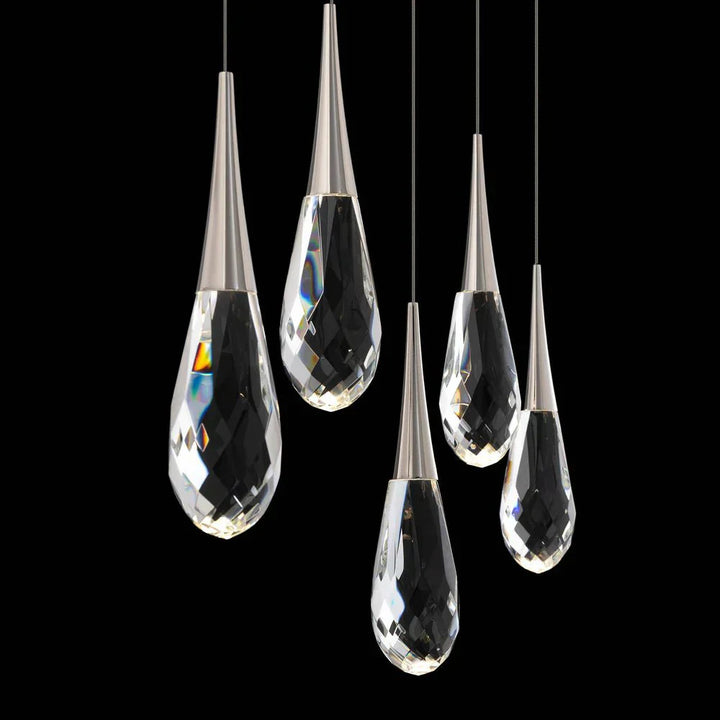 Hibiscus Linear LED Multi Pendant Light - Arialamps