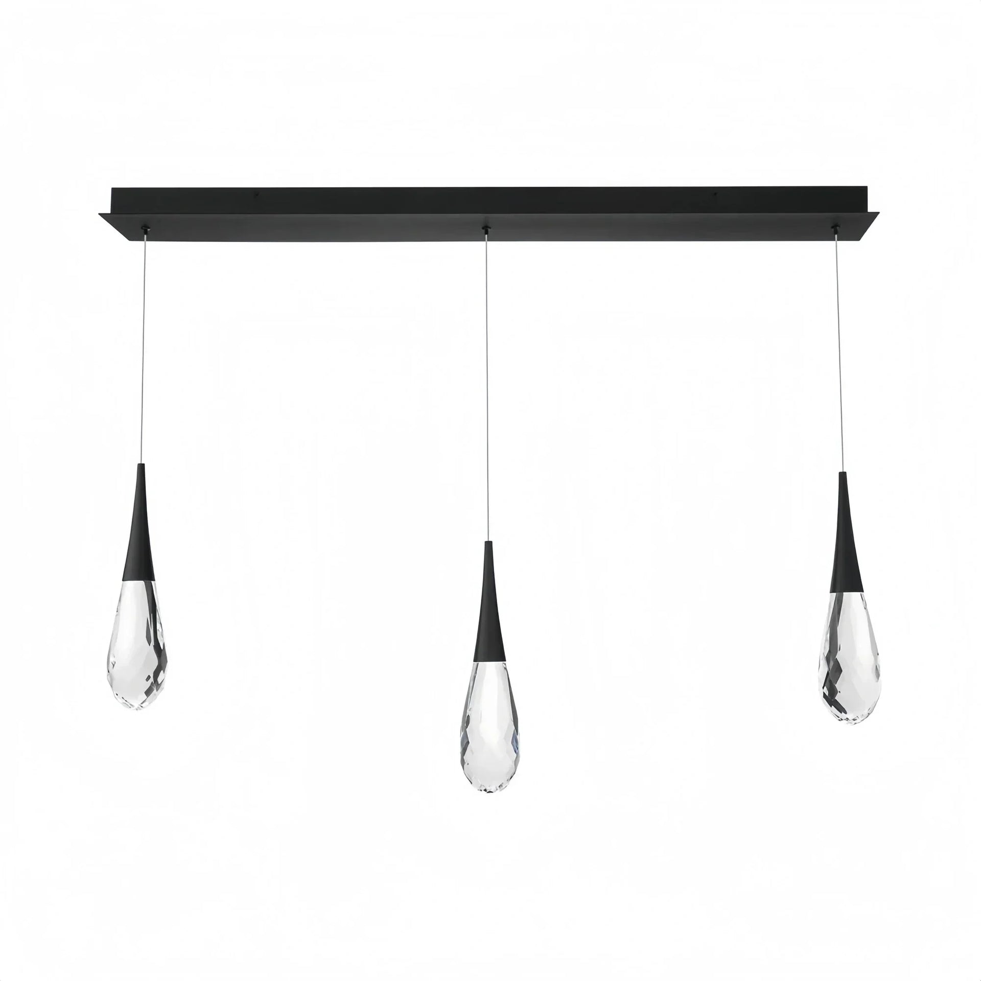 Hibiscus Linear LED Multi Pendant Light - Arialamps