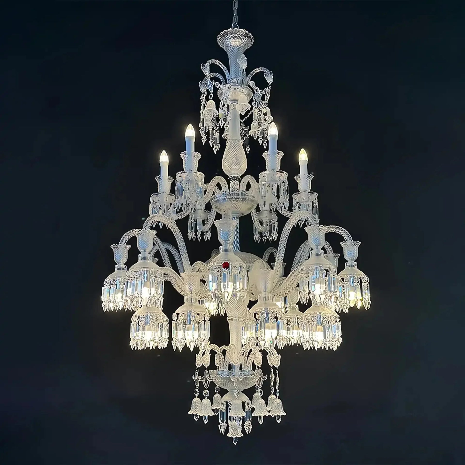 High Quality Lustre Solstice Chandelier Crystal Lighting 18 Lights - Arialamps
