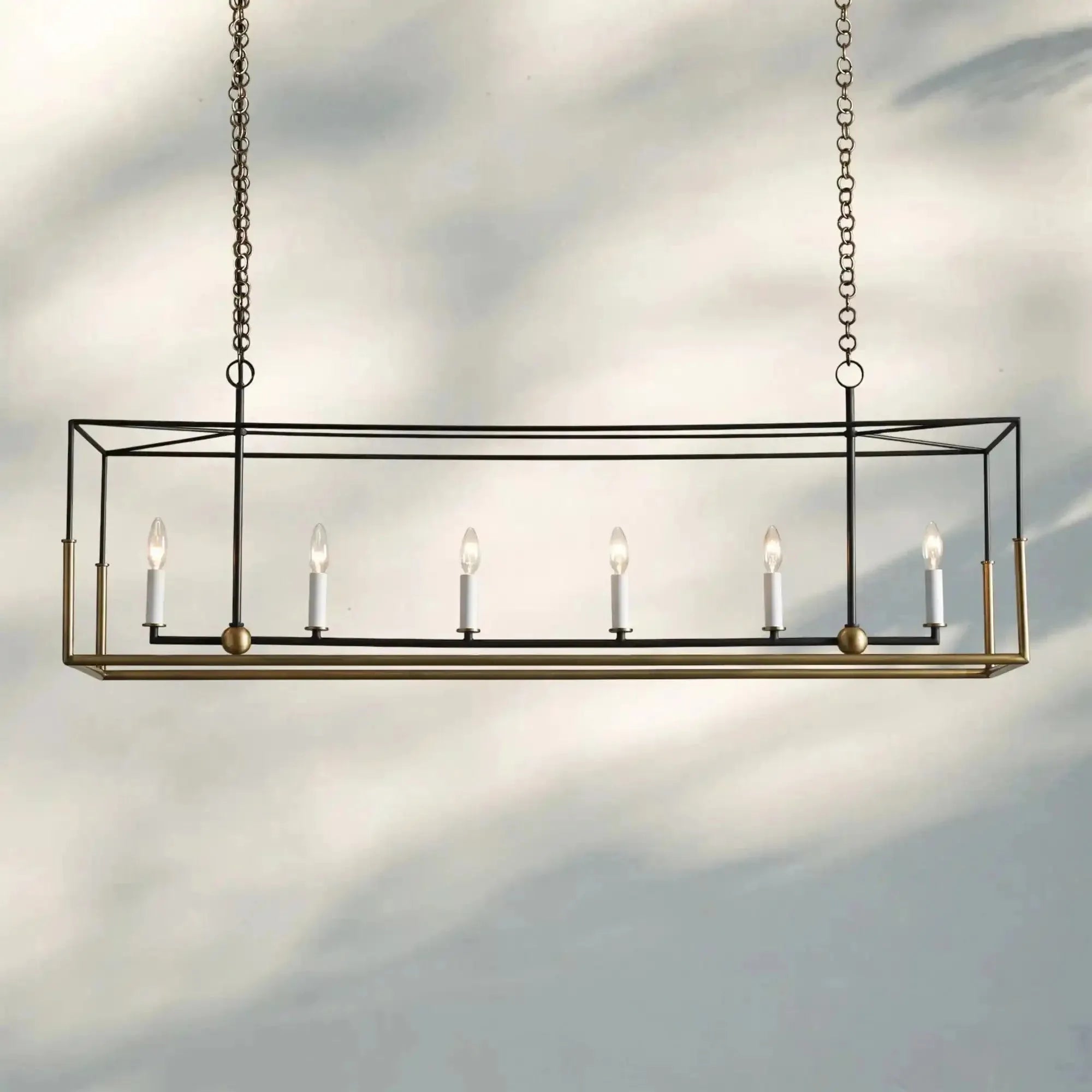 Holt 4/5 Lights Linear Chandelier - Arialamps