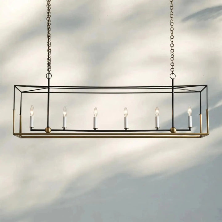 Holt 4/5 Lights Linear Chandelier - Arialamps