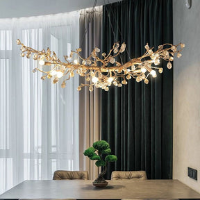 Crystal Rock Branch Chandelier 63''