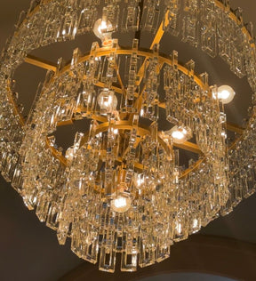 Marignan Tier K9 Crystal Round Chandelier