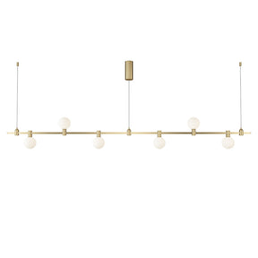 Dining Room/Living RoomLinear Light Global Track Light Chandelier