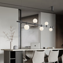 Dining Room/Living RoomLinear Light Global Track Light Chandelier