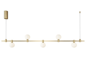 Dining Room/Living RoomLinear Light Global Track Light Chandelier