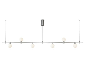 Dining Room/Living RoomLinear Light Global Track Light Chandelier