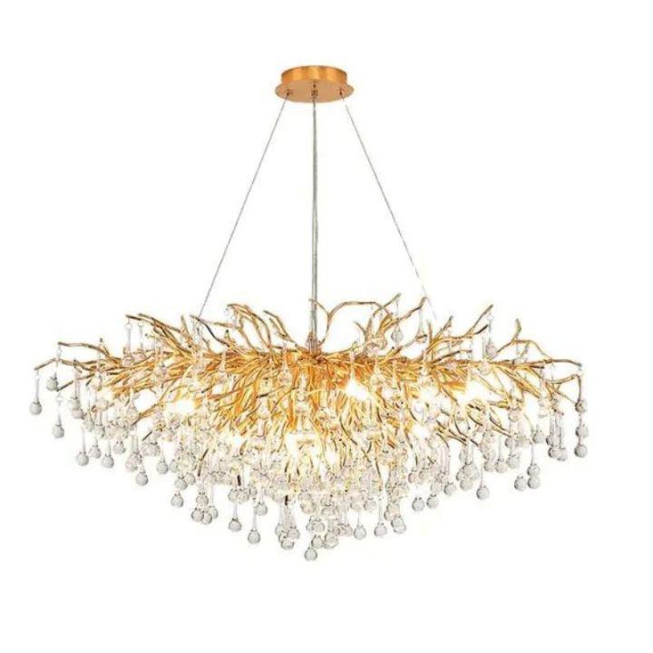 Kairos Dining Room Branch Chandelier-chandeliers for dining room,chandeliers for stairways,chandeliers for foyer,chandeliers for bedrooms,chandeliers for kitchen,chandeliers for living room-L120cm(L47¼")-Arialamps