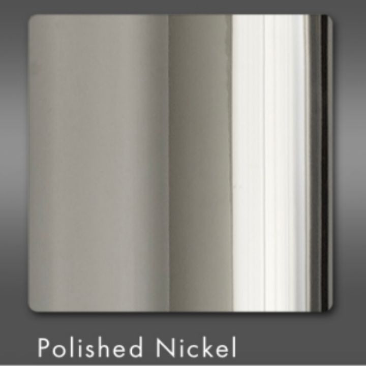 Kimma Lights Linear LED Chandelier-Chandelier-Custom Polished Nickel-5 Light-Arialamps