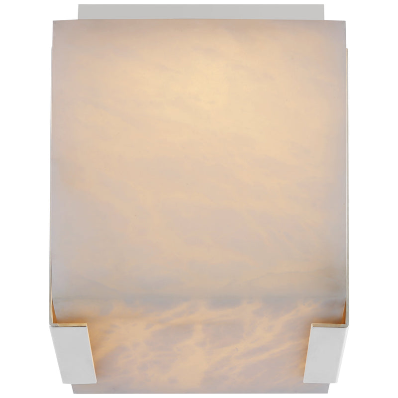 Kelly Wearstler Covet Tall Clip Solitaire Flush Mount with Alabaster