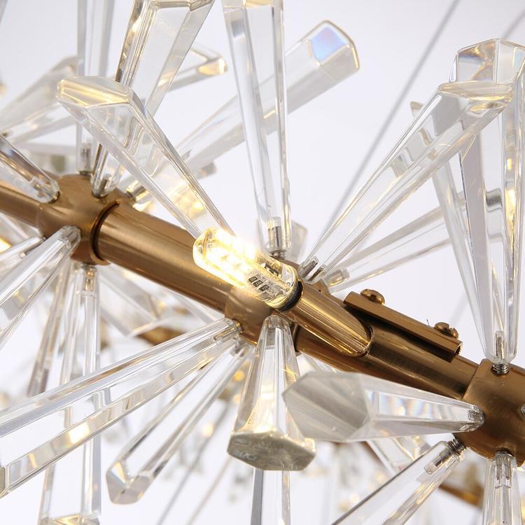 Kylia Ring Crystal Chandelier - Arialamps