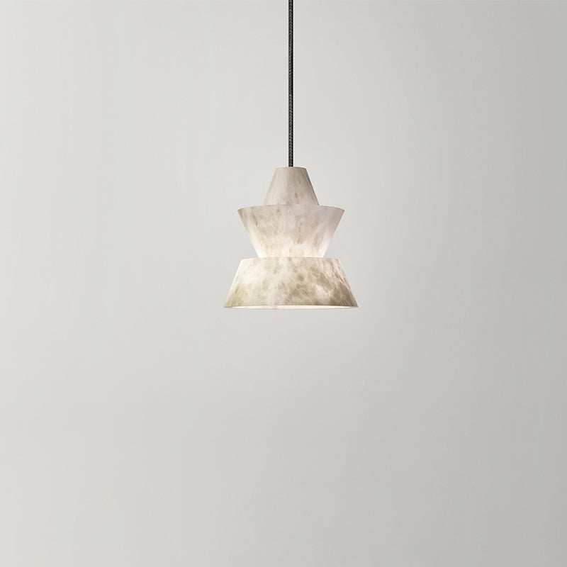 Koltin Lab Small Alabaster Coffee Table Pendant, Modern Pendant Light Besides Bed Chandelier Kevin Studio Inc