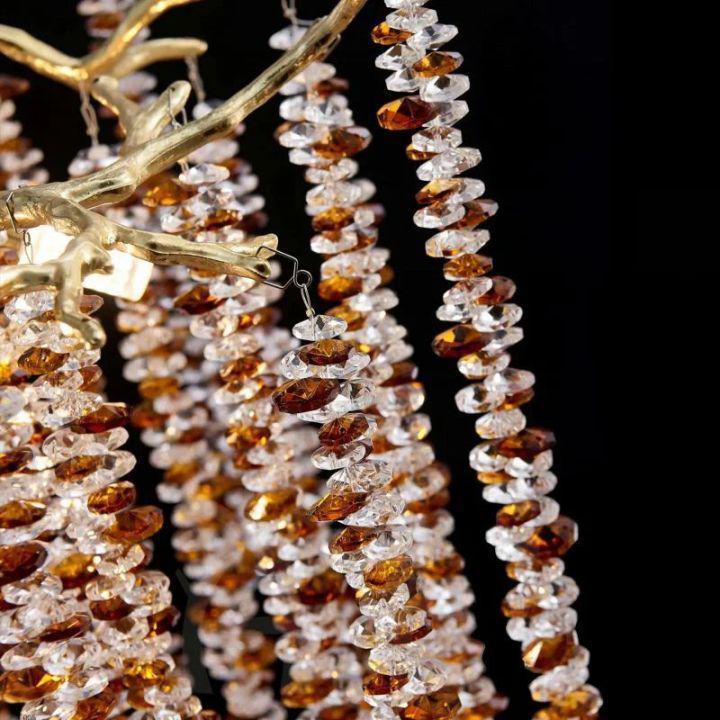 Lacuna Bedroom Branch Chandelier-chandeliers for dining room,chandeliers for stairways,chandeliers for foyer,chandeliers for bedrooms,chandeliers for kitchen,chandeliers for living room-Arialamps