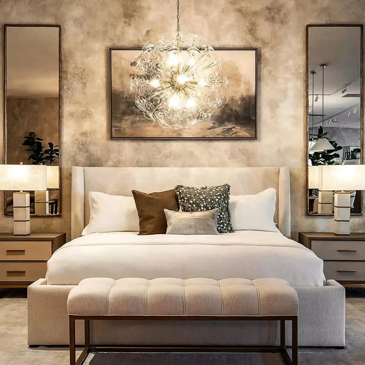 Lily Round Chandelier 8/10/19 Light - Arialamps