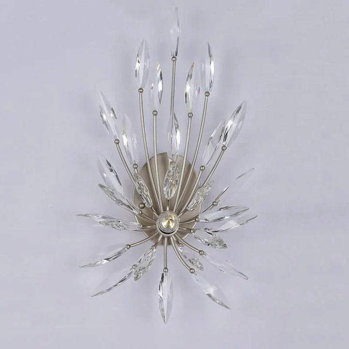 Lily Starburst Crystal Sputnik Wall Sconce - Arialamps