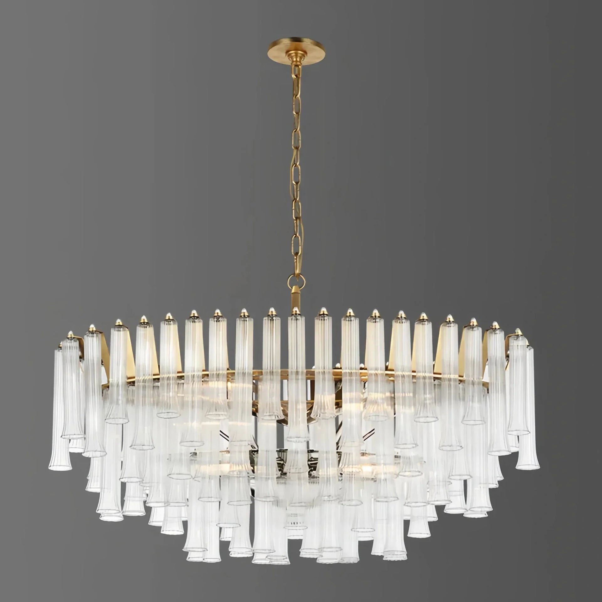 Lorelei X - Large Oval Round Chandelier - Arialamps
