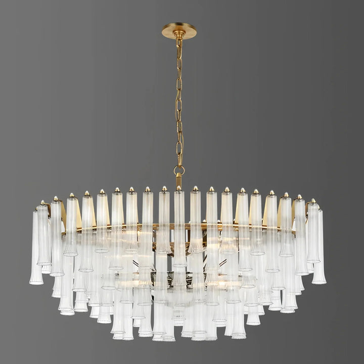 Lorelei X - Large Oval Round Chandelier - Arialamps