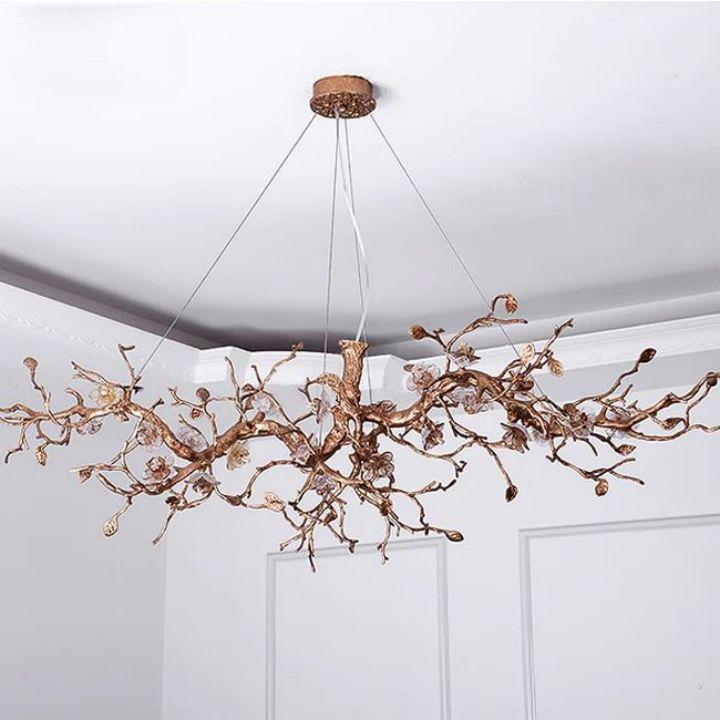 Luxury Flower Tree Branch Chandelier-chandeliers for dining room,chandeliers for stairways,chandeliers for foyer,chandeliers for bedrooms,chandeliers for kitchen,chandeliers for living room-Arialamps