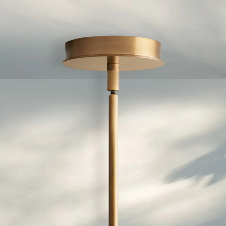 Lyla Pendant Modern Alabaster Pendant for Staircase Foyer-Arialamps