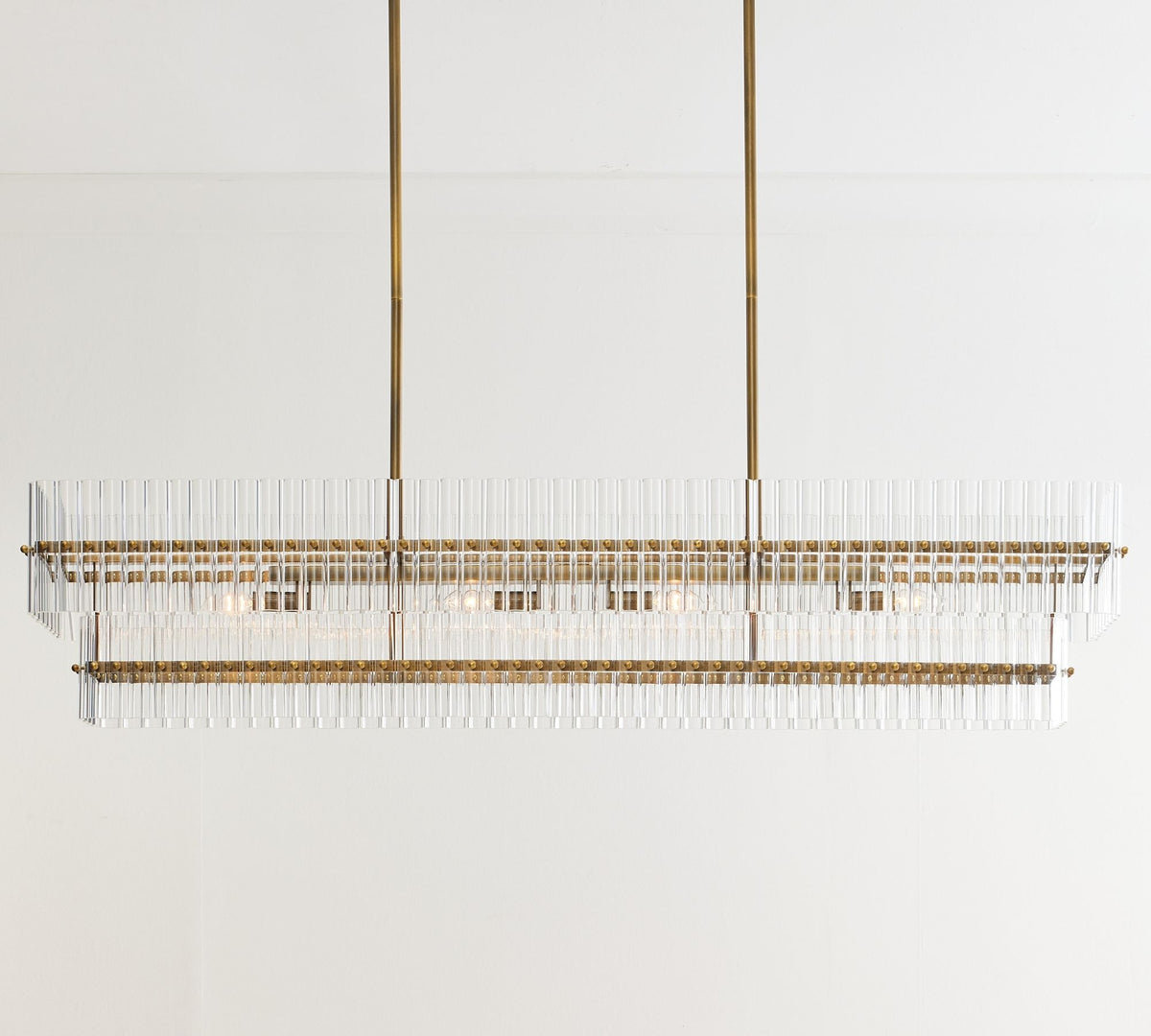 Molly Crystal Linear Chandelier