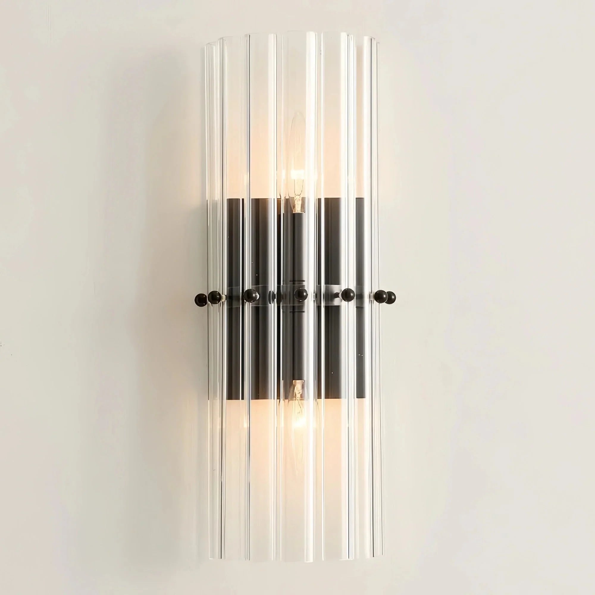 Mallory Glass Wall Sconce - Arialamps