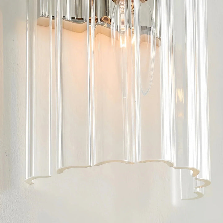 Mallory Glass Wall Sconce - Arialamps