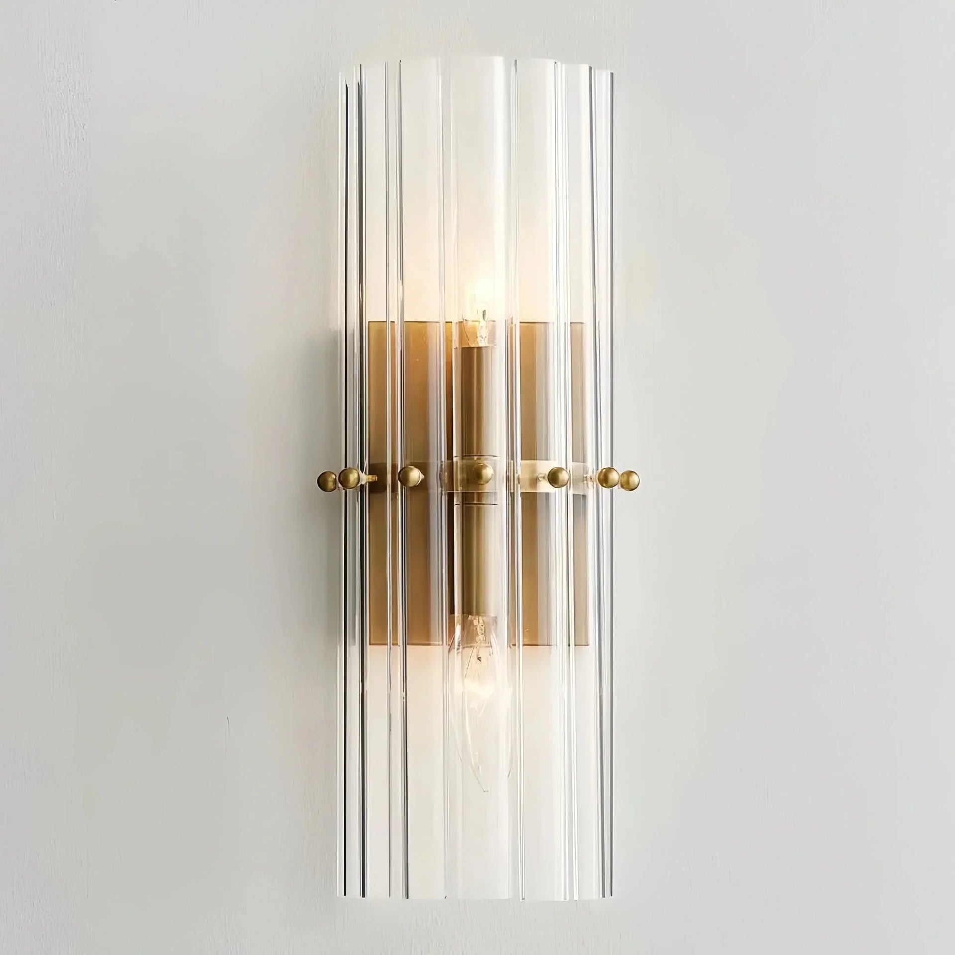 Mallory Glass Wall Sconce - Arialamps