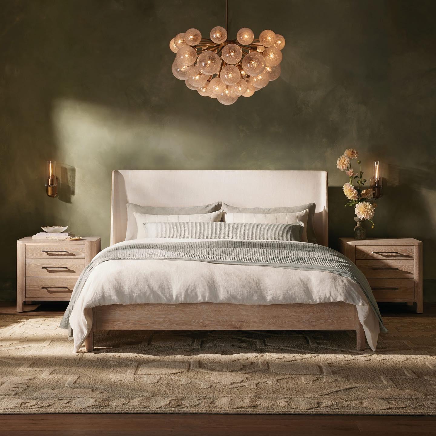 Mandoza Chandelier 19/37 Light-Lighting-37 LIGHT-Nickel-Arialamps