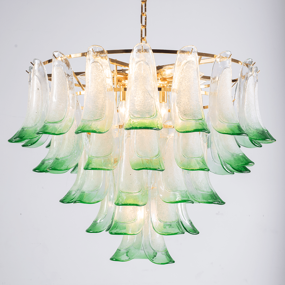 Marielle Mid Century Petal Chandelier - Arialamps