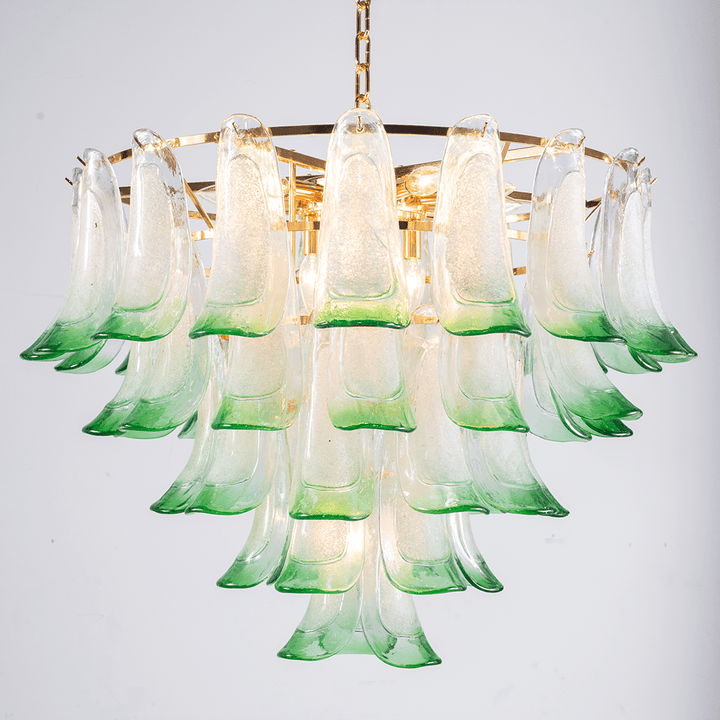 Marielle Mid Century Petal Chandelier - Arialamps