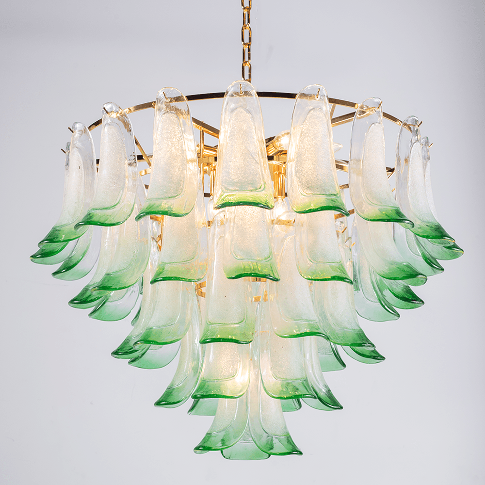 Marielle Mid Century Petal Chandelier - Arialamps