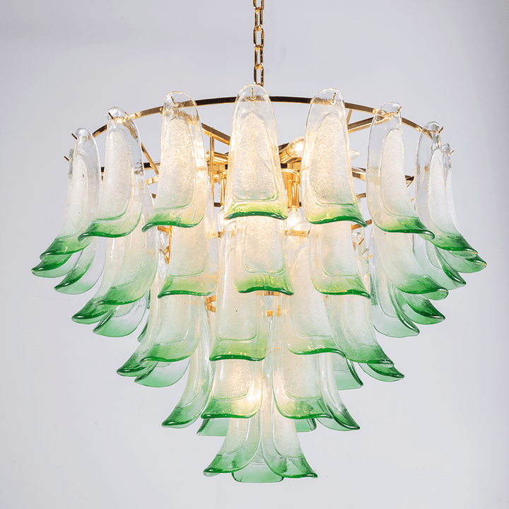 Marielle Mid Century Petal Chandelier - Arialamps