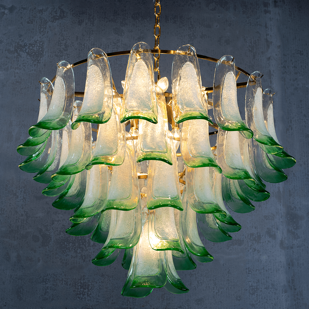 Marielle Mid Century Petal Chandelier - Arialamps