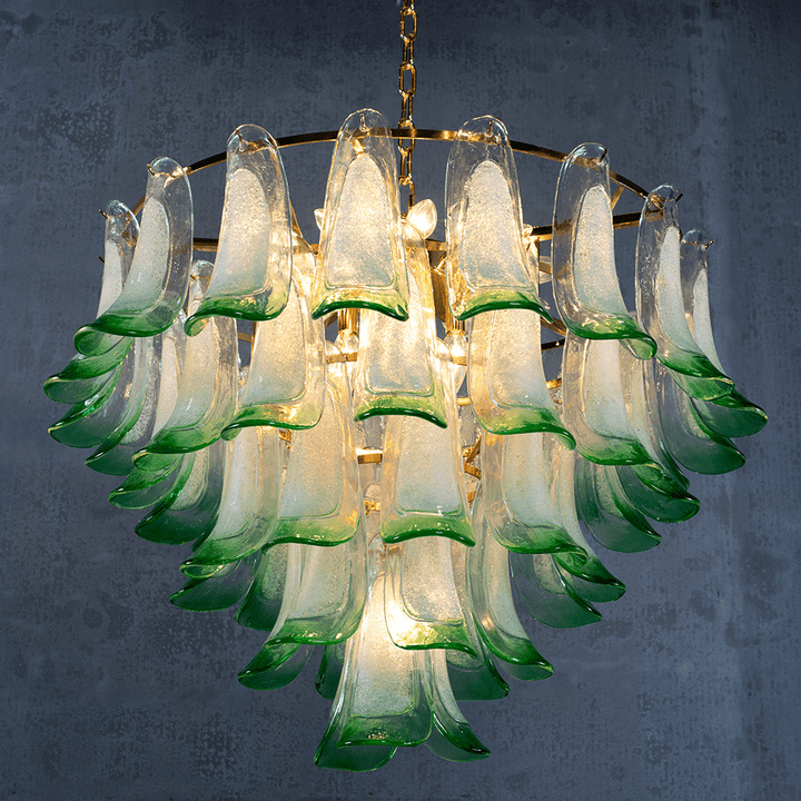 Marielle Mid Century Petal Chandelier - Arialamps