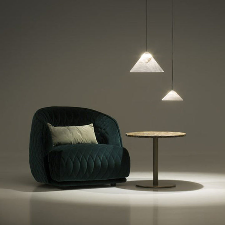 Matteo Modern Alabaster Kitchen Island Pendant Light Chandelier Kevin Studio Inc