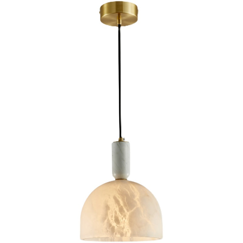 Merlin Enid Alabaster Bedside Pendant Light, Kitchen Pendant Lamp