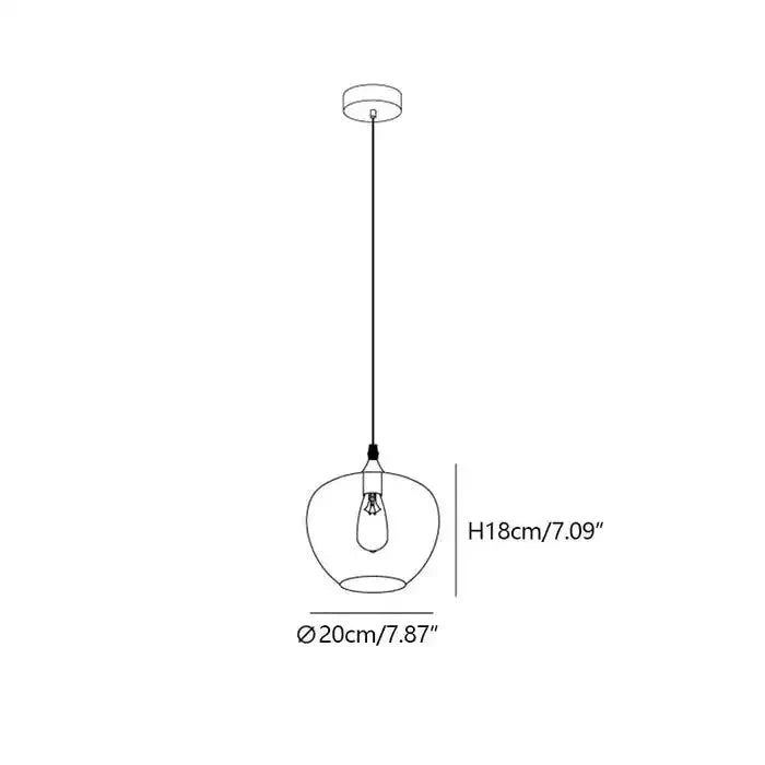 Modern Smoke Gray Glass Lamp Designer Chandelier - Arialamps