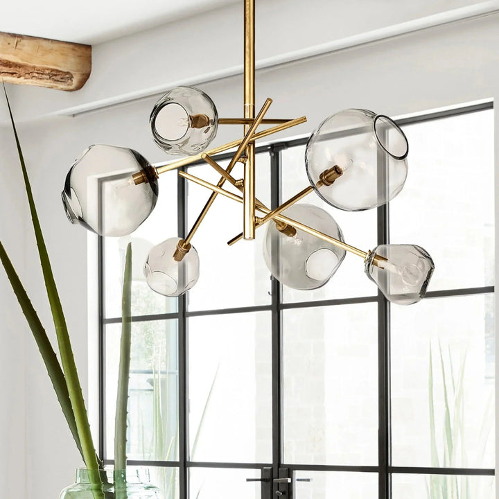 Molten Chandelier For Living room, Dining room - Arialamps