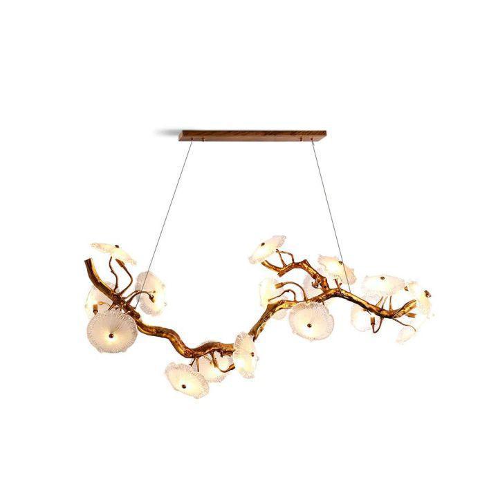 Nenufar Blooming Chandelier-chandeliers for dining room,chandeliers for stairways,chandeliers for foyer,chandeliers for bedrooms,chandeliers for kitchen,chandeliers for living room-Arialamps