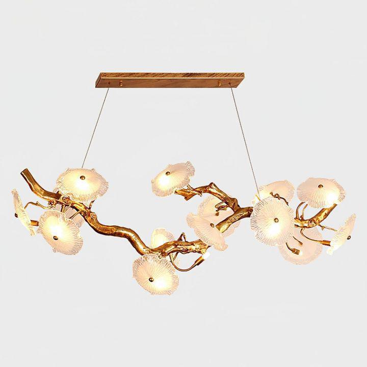 Nenufar Blooming Chandelier-chandeliers for dining room,chandeliers for stairways,chandeliers for foyer,chandeliers for bedrooms,chandeliers for kitchen,chandeliers for living room-Arialamps
