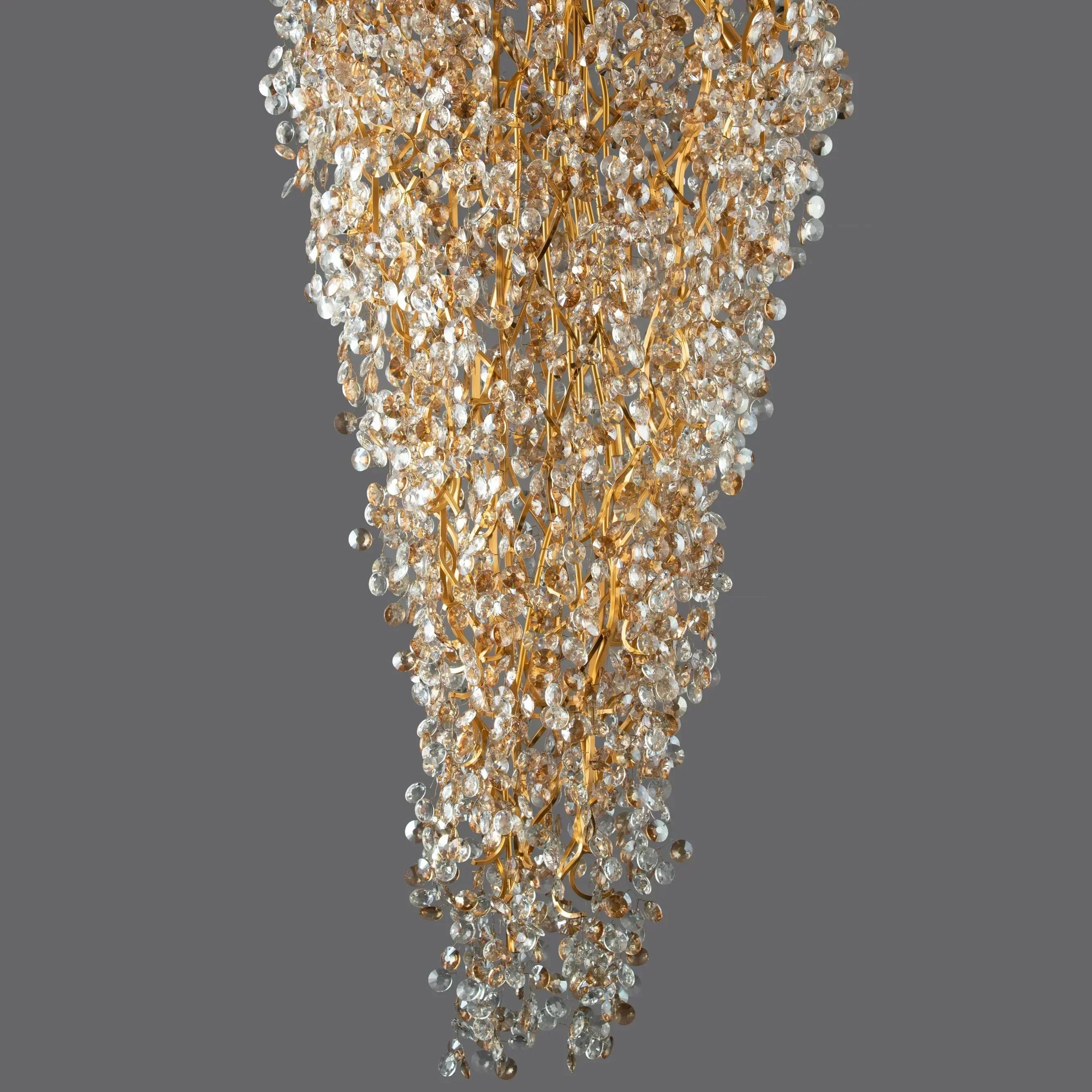 New Modern Light Luxury Branch Crystal Chandelier for Dining /Living Room-Chandeliers-Arialamps