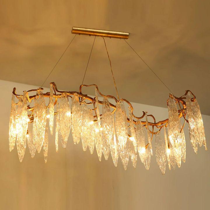 Niagara Branch Chandelier-chandeliers for dining room,chandeliers for stairways,chandeliers for foyer,chandeliers for bedrooms,chandeliers for kitchen,chandeliers for living room-Arialamps