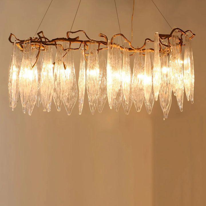 Niagara Branch Chandelier-chandeliers for dining room,chandeliers for stairways,chandeliers for foyer,chandeliers for bedrooms,chandeliers for kitchen,chandeliers for living room-Arialamps