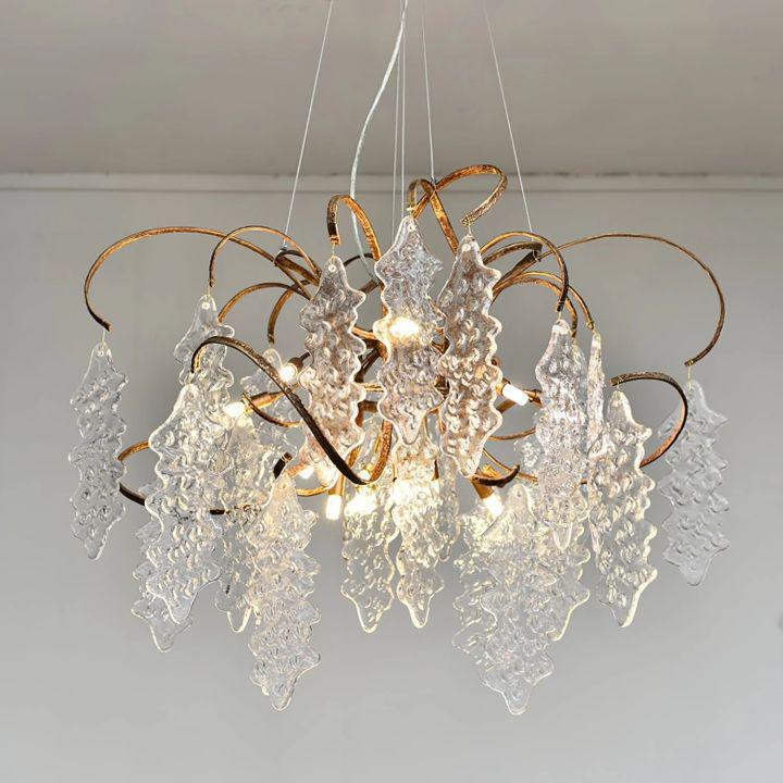 Niagara Round Chandelier-chandeliers for dining room,chandeliers for stairways,chandeliers for foyer,chandeliers for bedrooms,chandeliers for kitchen,chandeliers for living room-Arialamps