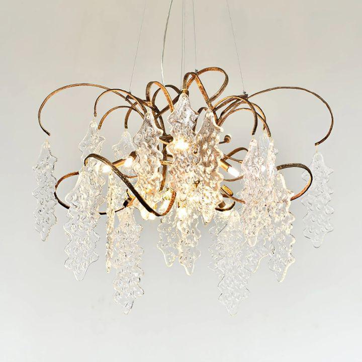 Niagara Round Chandelier-chandeliers for dining room,chandeliers for stairways,chandeliers for foyer,chandeliers for bedrooms,chandeliers for kitchen,chandeliers for living room-Arialamps