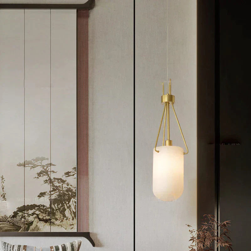 Nina Modern Alabaster Pendant Light, Alabaster Pendant Lamp Besides Bed Pendant Light Kevin Studio Inc A