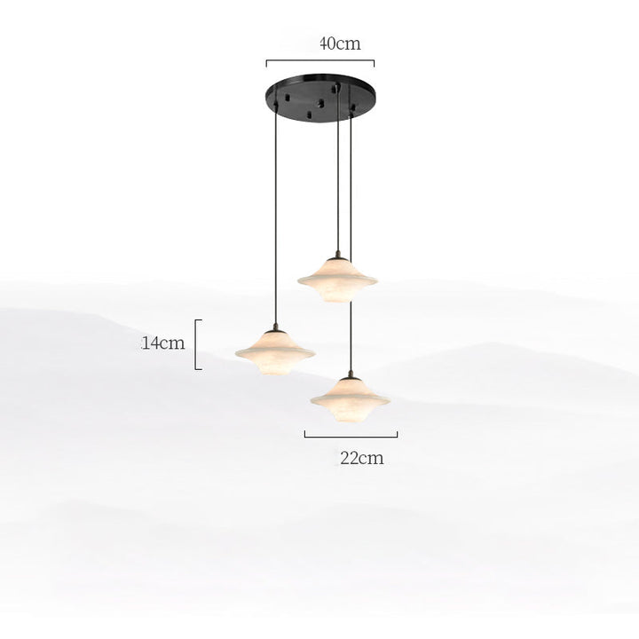 Nordic Creative Minimalist Luxury Alabaster Pendant Lamp chandeliers for dining room,chandeliers for stairways,chandeliers for foyer,chandeliers for bedrooms,chandeliers for kitchen,chandeliers for living room Kevinstudiolives