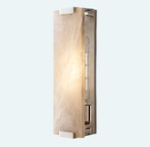 Ravage Alabaster Grand Sconce